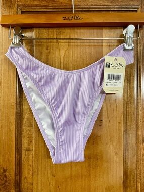 Salt Life Women’s Lavender Ribbed Bikini Bottoms